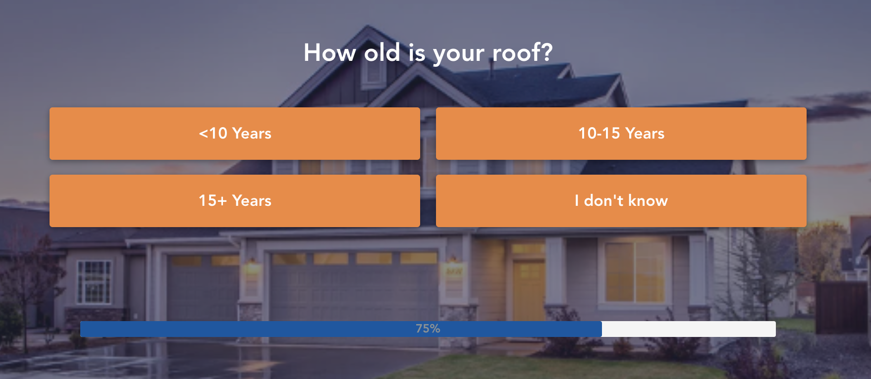 Ask the solar prospect the age of their form
