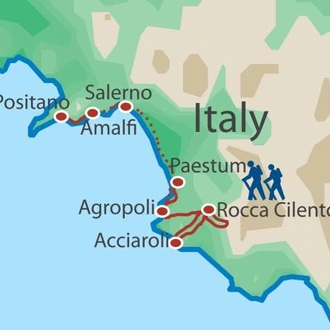 tourhub | Walkers' Britain | Cilento and Amalfi Highlights 