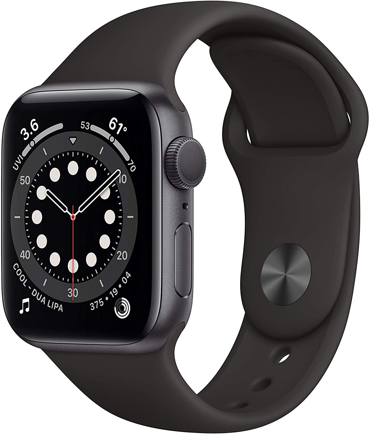 New Apple Watch Series 6 (GPS, 40mm) - Space Gray Aluminum Case