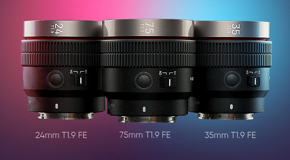 Samyang V-AF 35mm T1.9 and V-AF 24mm T1.9 cine lenses now available