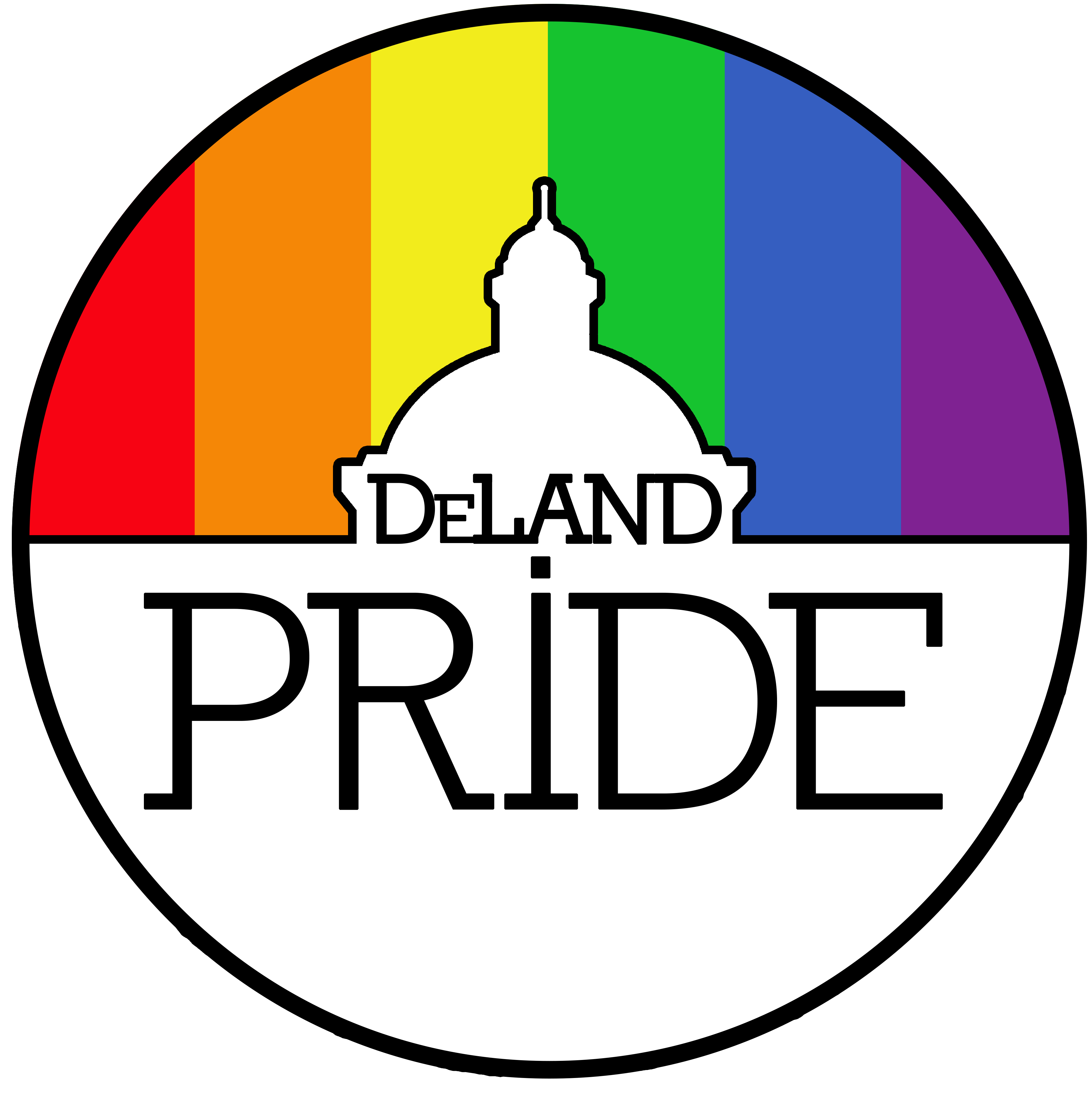 DeLand Pride logo
