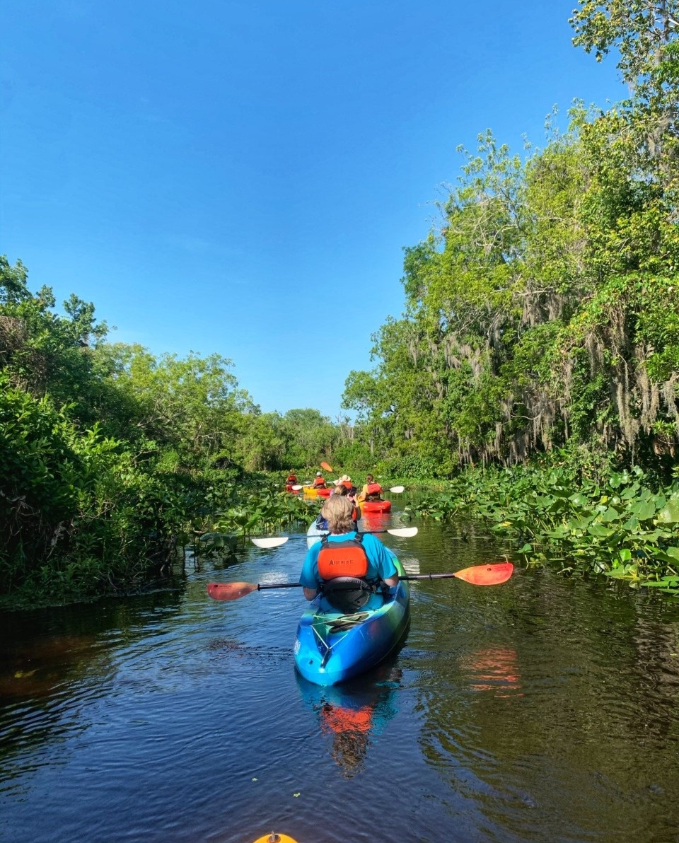 Guided Kayak Tour Blue Spring