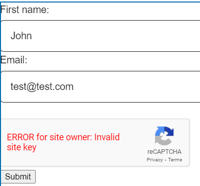 How to add reCAPTCHA