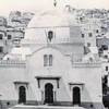 Archival image of the Grand Synagogue in Algiers, Algeria.