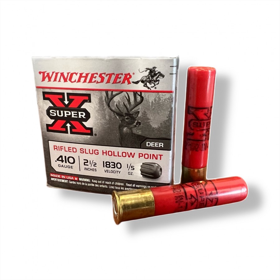 .410 Bore Winchester Super-x Rifled Slugs, 2 1 2