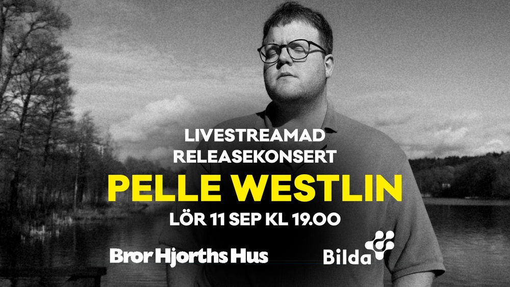 Pelle Westlin - Psalmer, sånger och andliga visor. Releasekonsert på Bror Hjorths lör 11 sep kl 19