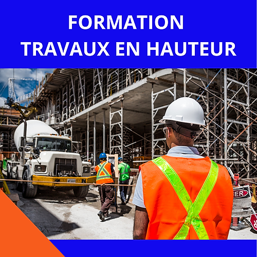 Représentation de la formation : FORMATION TRAVAUX EN HAUTEUR