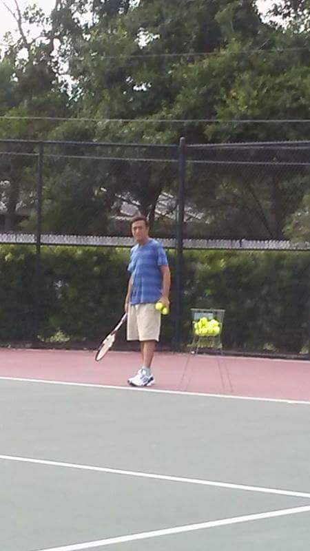 Ibro T. teaches tennis lessons in Clearwater, FL