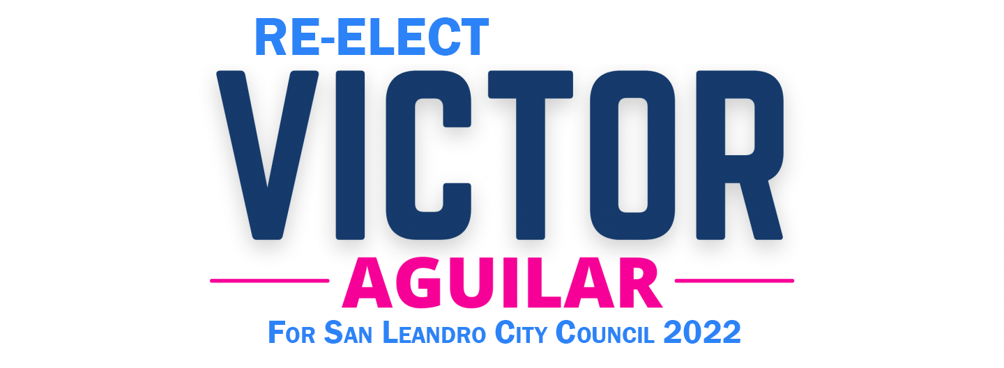 Victor Aguilar for City Council logo