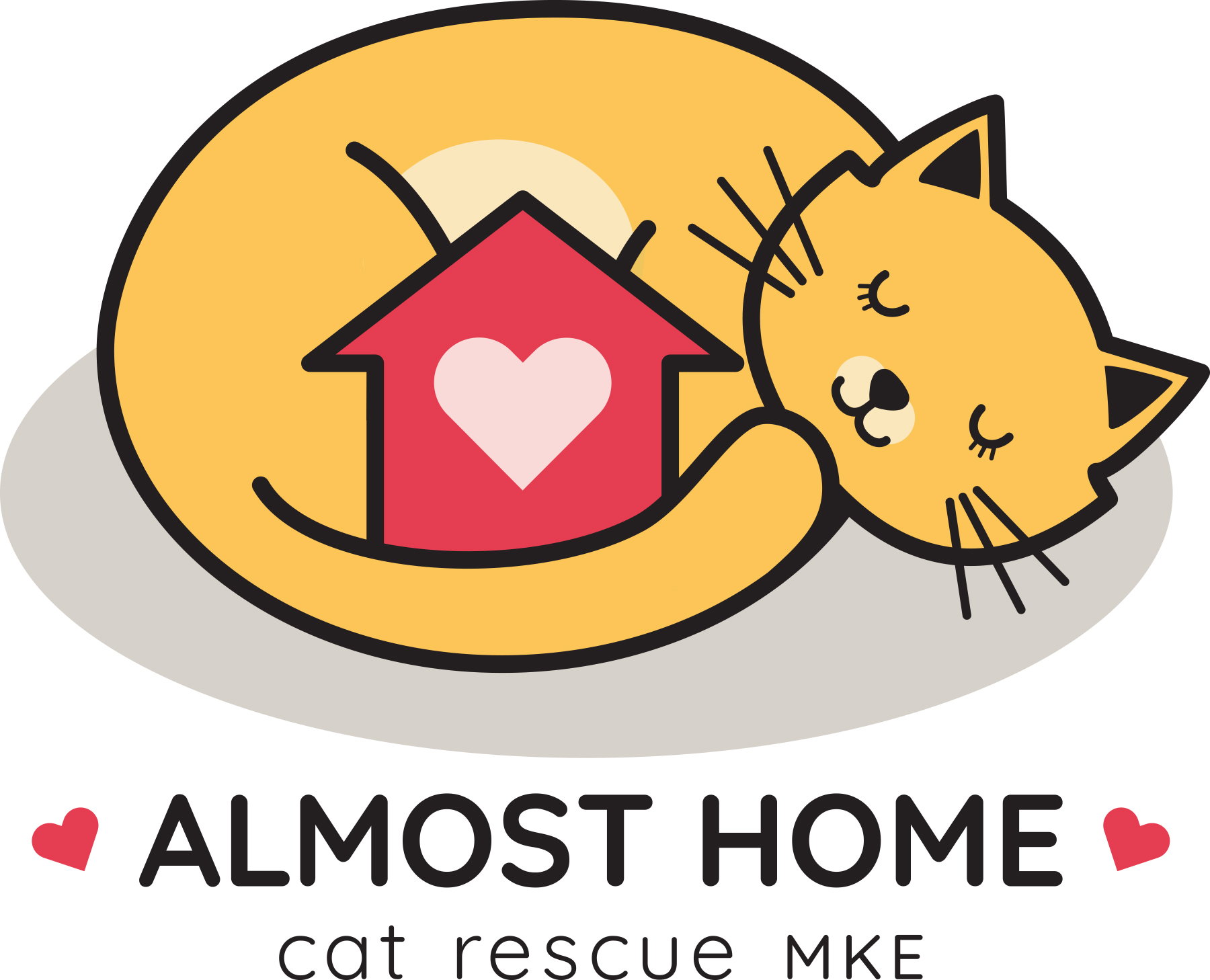 Almost Home Cat Rescue MKE logo