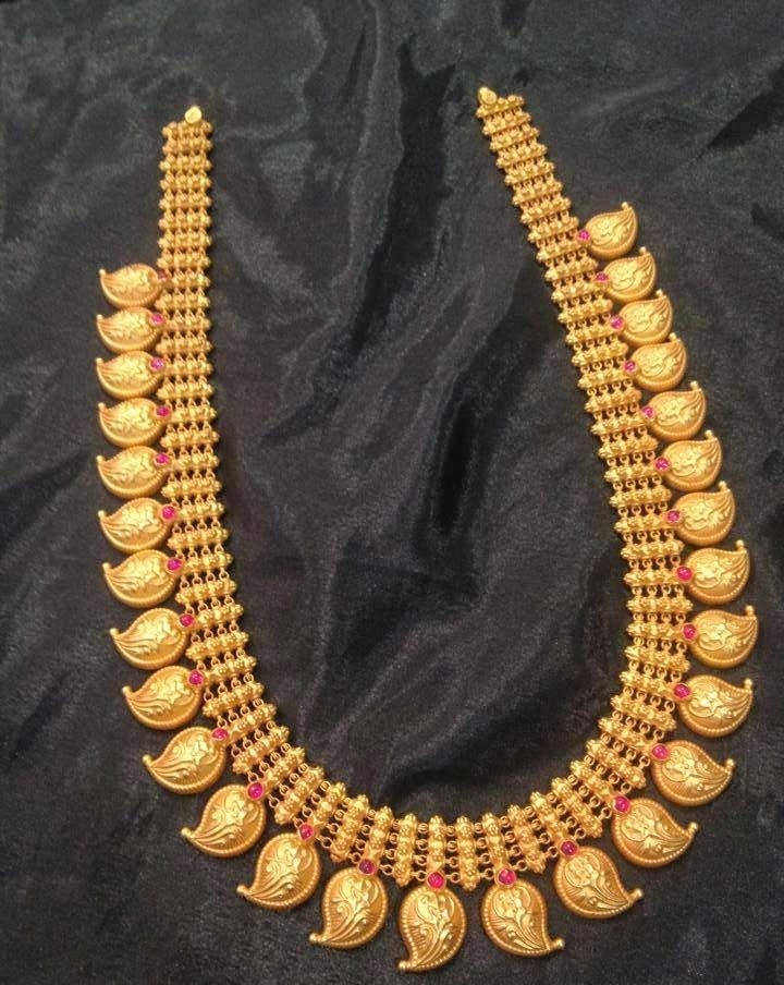 Elevate Your Style With South Indian Gold   Jewellery || Mango Maala Necklace||