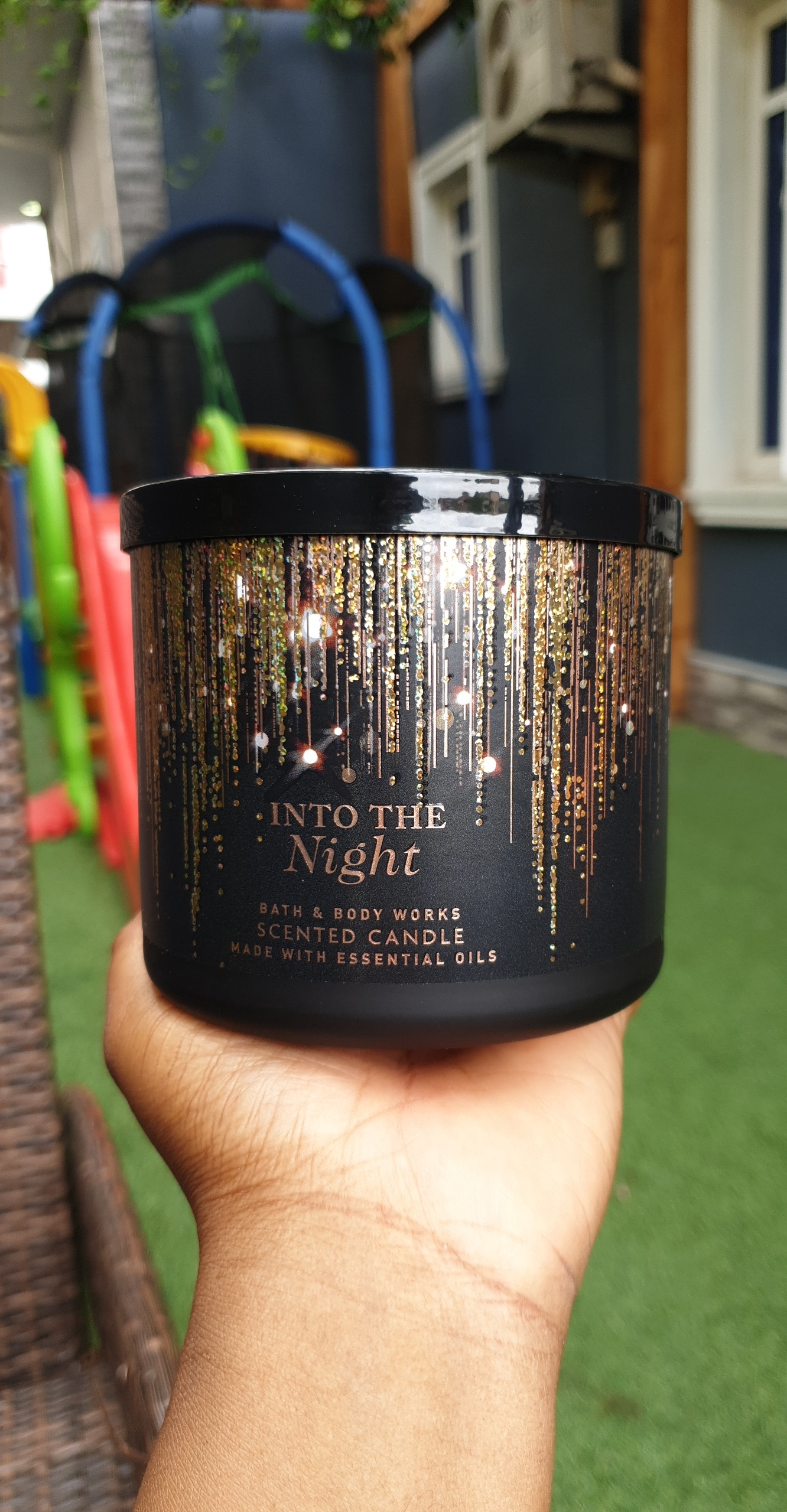 into the night candle bath and body works