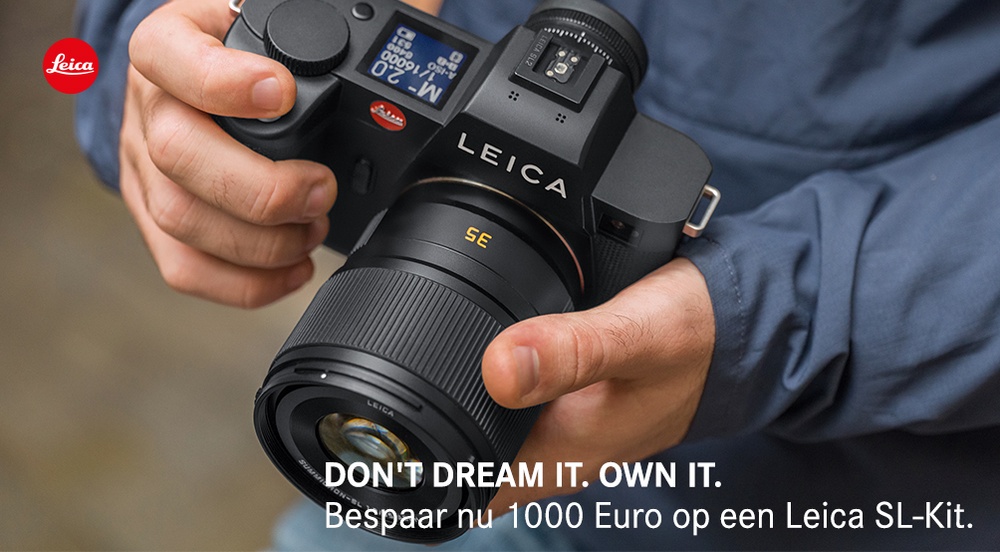 Bespaar tijdelijk 1000 Euro op een Leica SL Kit