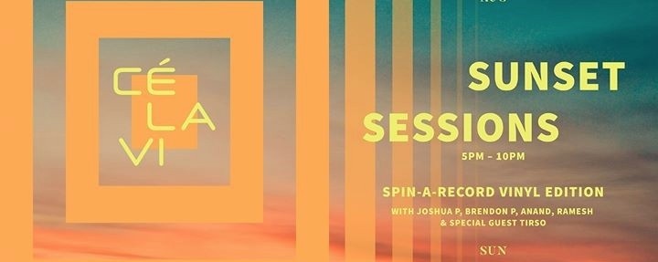 Sunset Sessions - Spin A Record Vinyl Edition ft. JNR