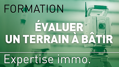 Représentation de la formation : Évaluer un terrain à bâtir 