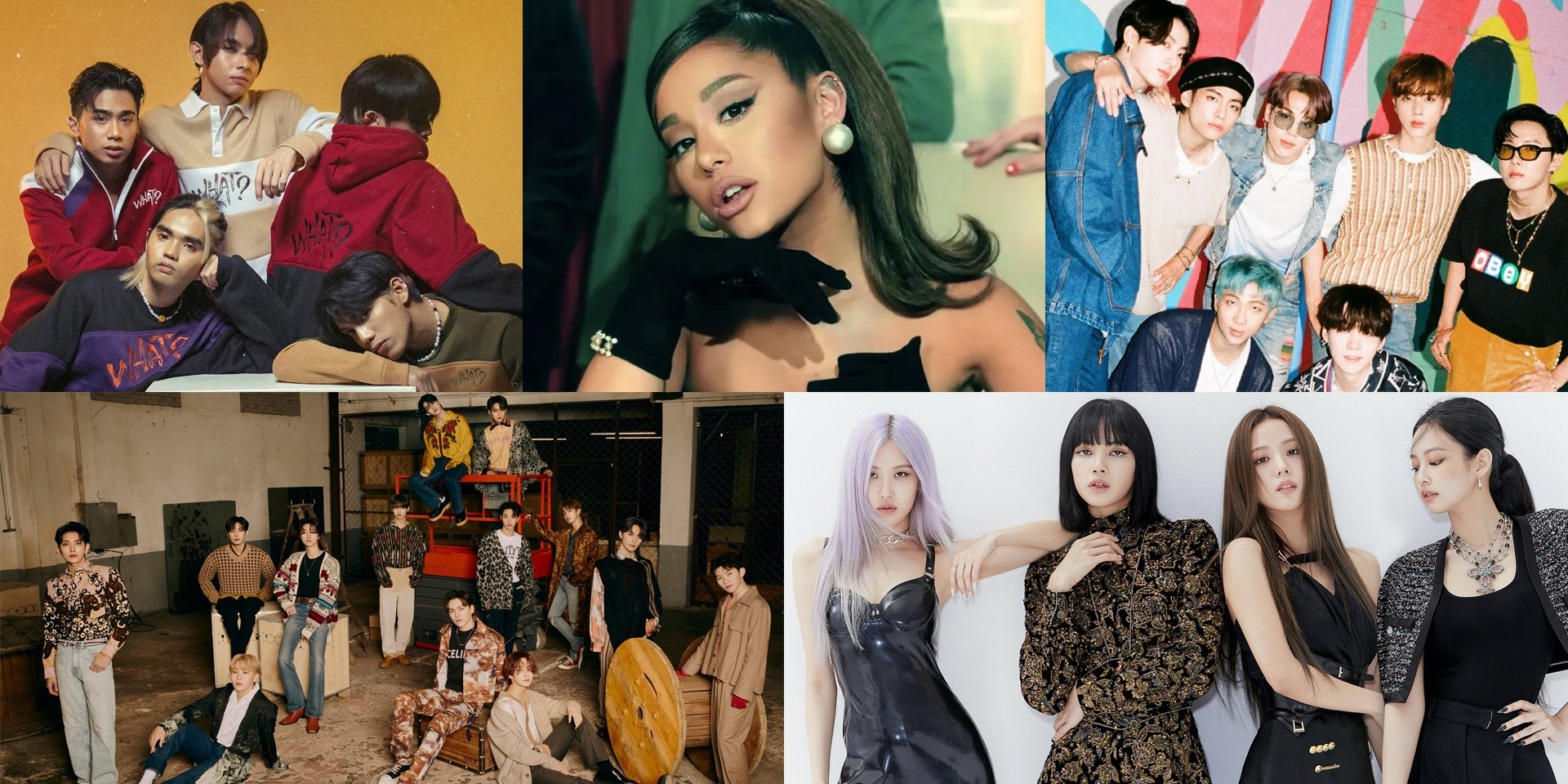 The fandoms that made BTS, BLACKPINK, SB19, Ariana Grande, and SEVENTEEN finalists at the Billboard Music Awards Top Social Artist Chart
