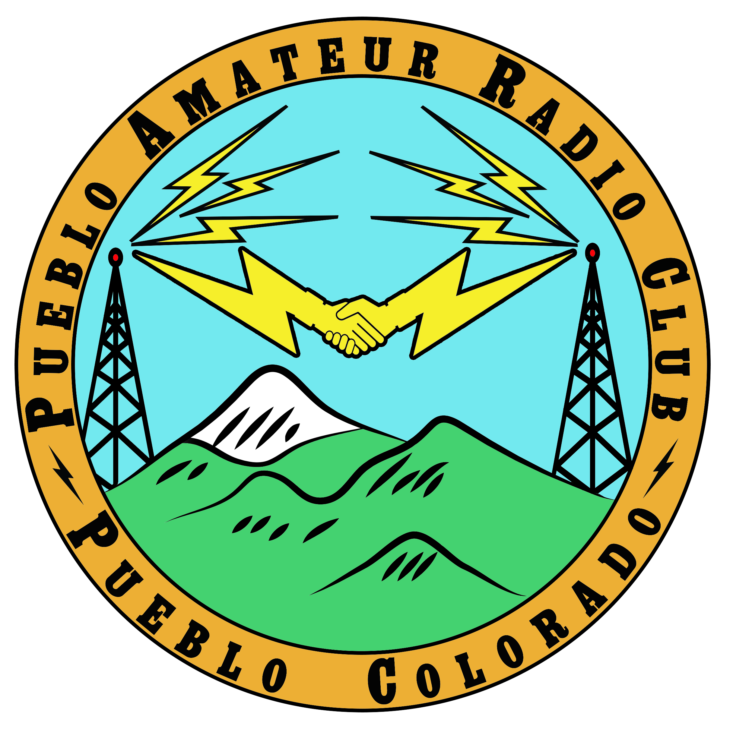 Pueblo Amateur Radio Club logo