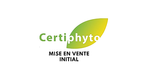 Représentation de la formation : CERTIPHYTO MISE EN VENTE, VENTE DES PRODUITS PHYTOPHARMACEUTIQUES (MVV) FORMATION INITIALE – PRIMO-CERTIFICAT