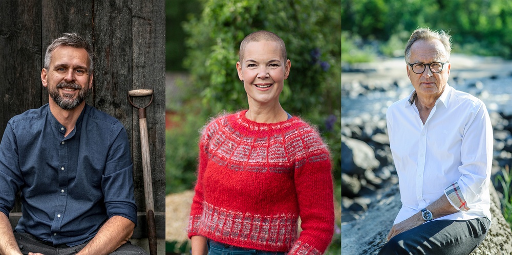 Farbror Grön, Johannes Wätterbäck, Sara Bäckmo och Ulf Nordfjell kommer till årets Nolia Trädgård.