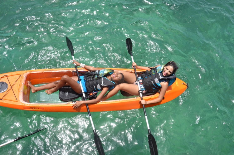 Guided Clear Bottom Kayak Tour