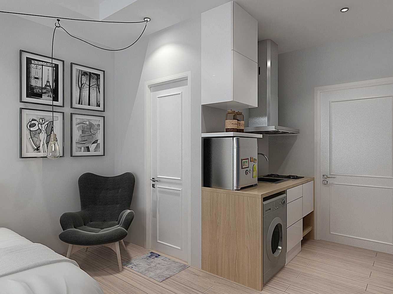 desain apartemen tipe studio ala scandinavian