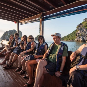 tourhub | Intrepid Travel | Halong Bay Junk Cruise 