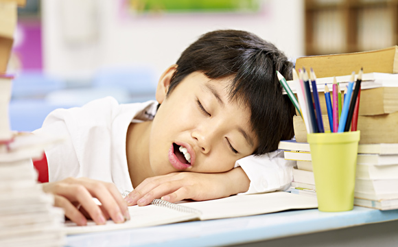 Relation entre fatigue et manque de concentration en classe.