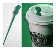 Starbucks splash sticks