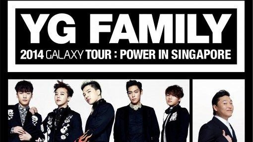 YG Family 2014 Galaxy Tour: Power in Singapore