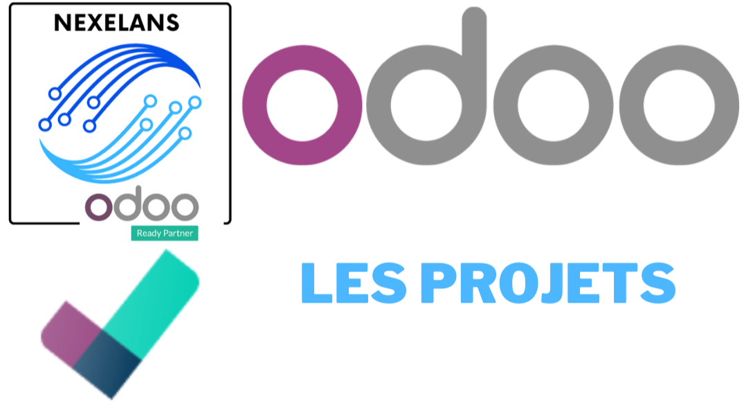 Représentation de la formation : Odoo - Les projets