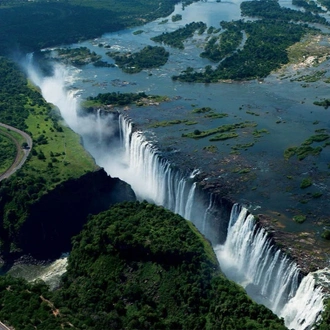 tourhub | Livingstone Lourie Safari | Victoria Falls Full View 