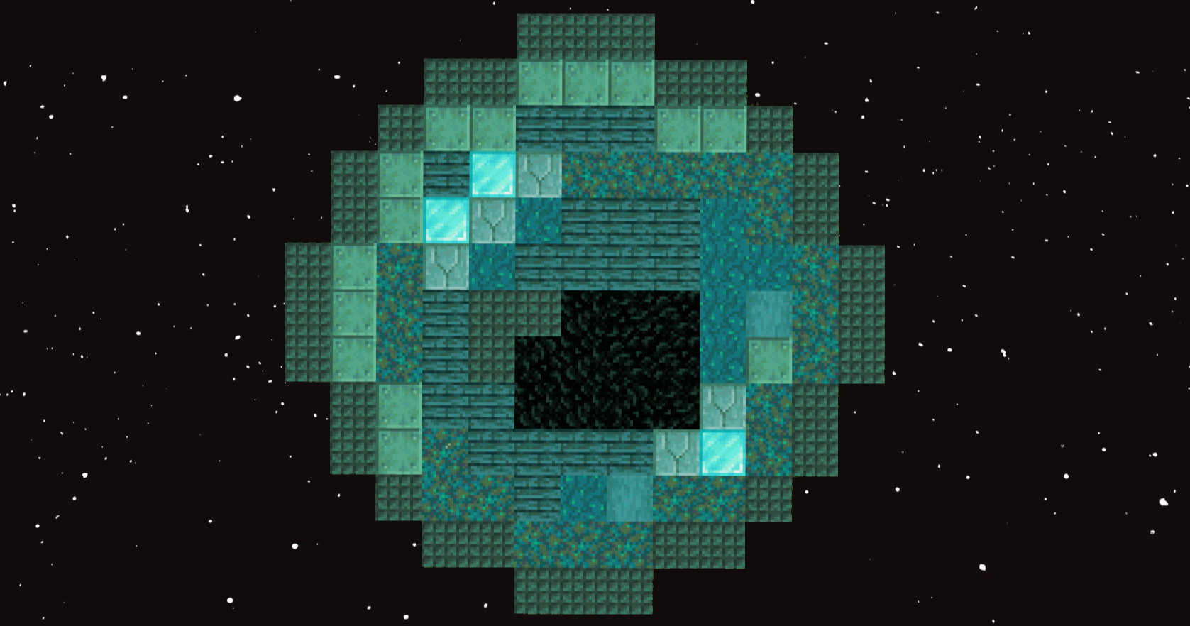 My first Mine Craft render! IT is an ender pearl. : r/Minecraft