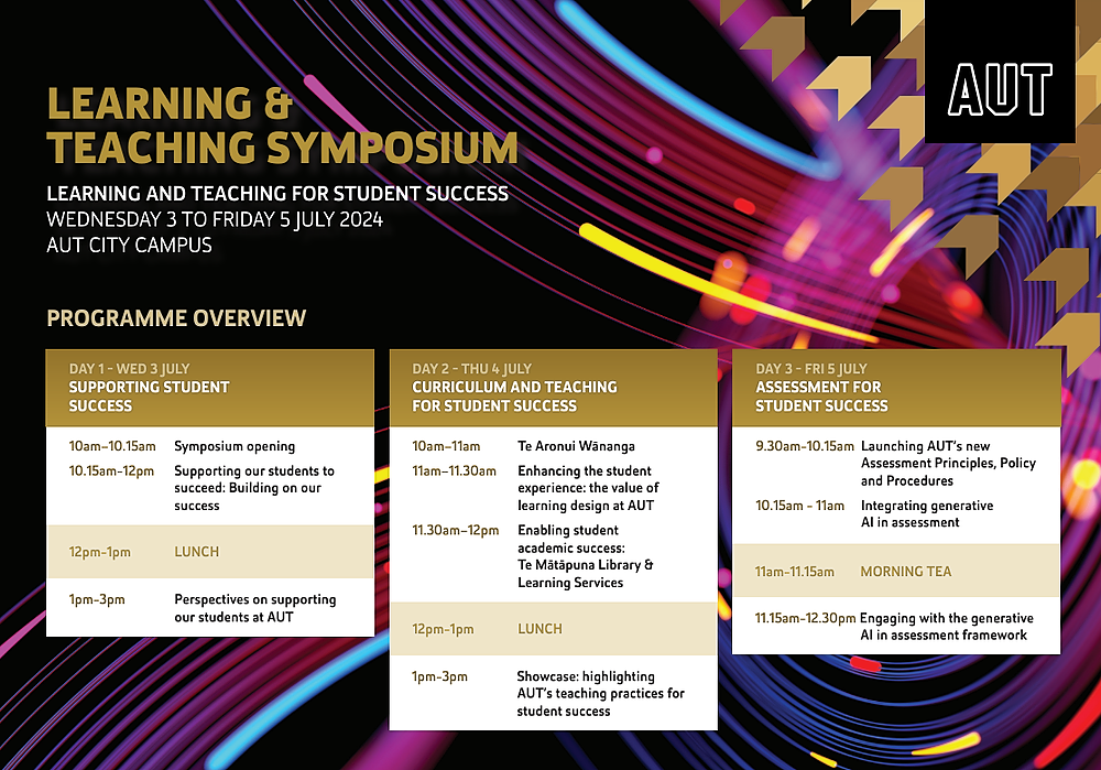 Symposium Programme Overview
