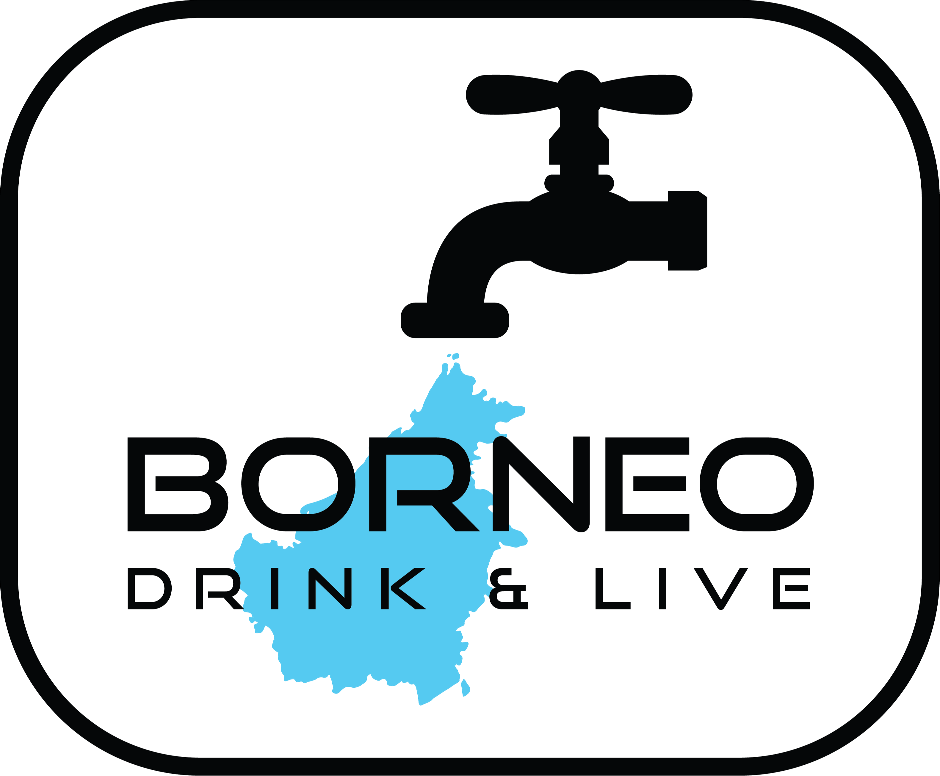 Borneo Drink And Live logo