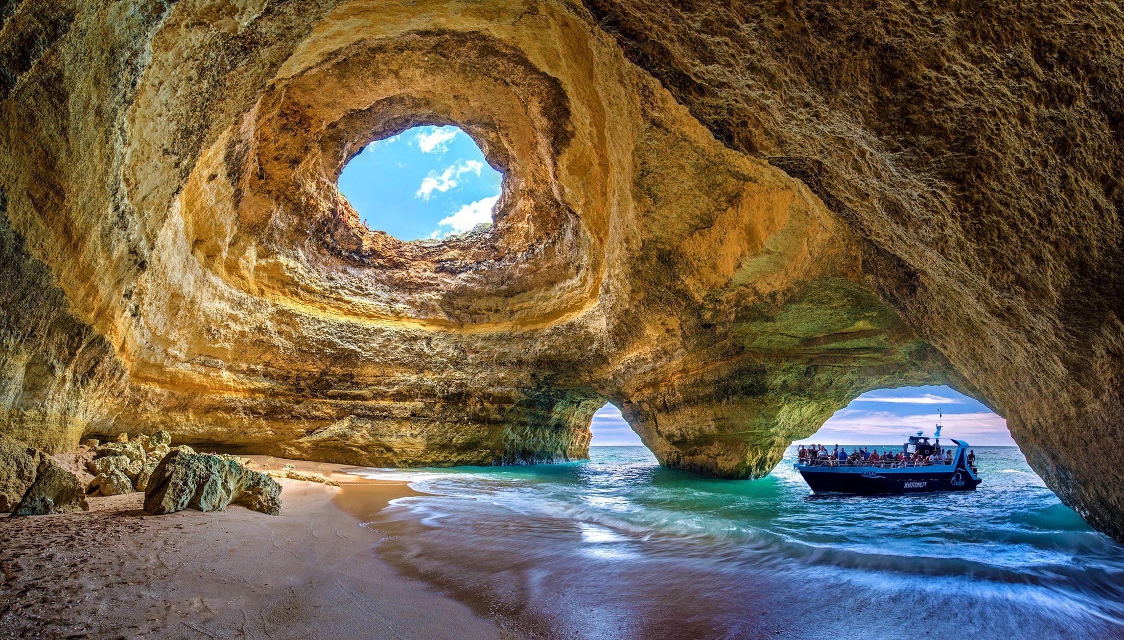 ⭐ BEST SELLER ⭐ Grutas de Benagil e Golfinhos • Biólogo a bordo