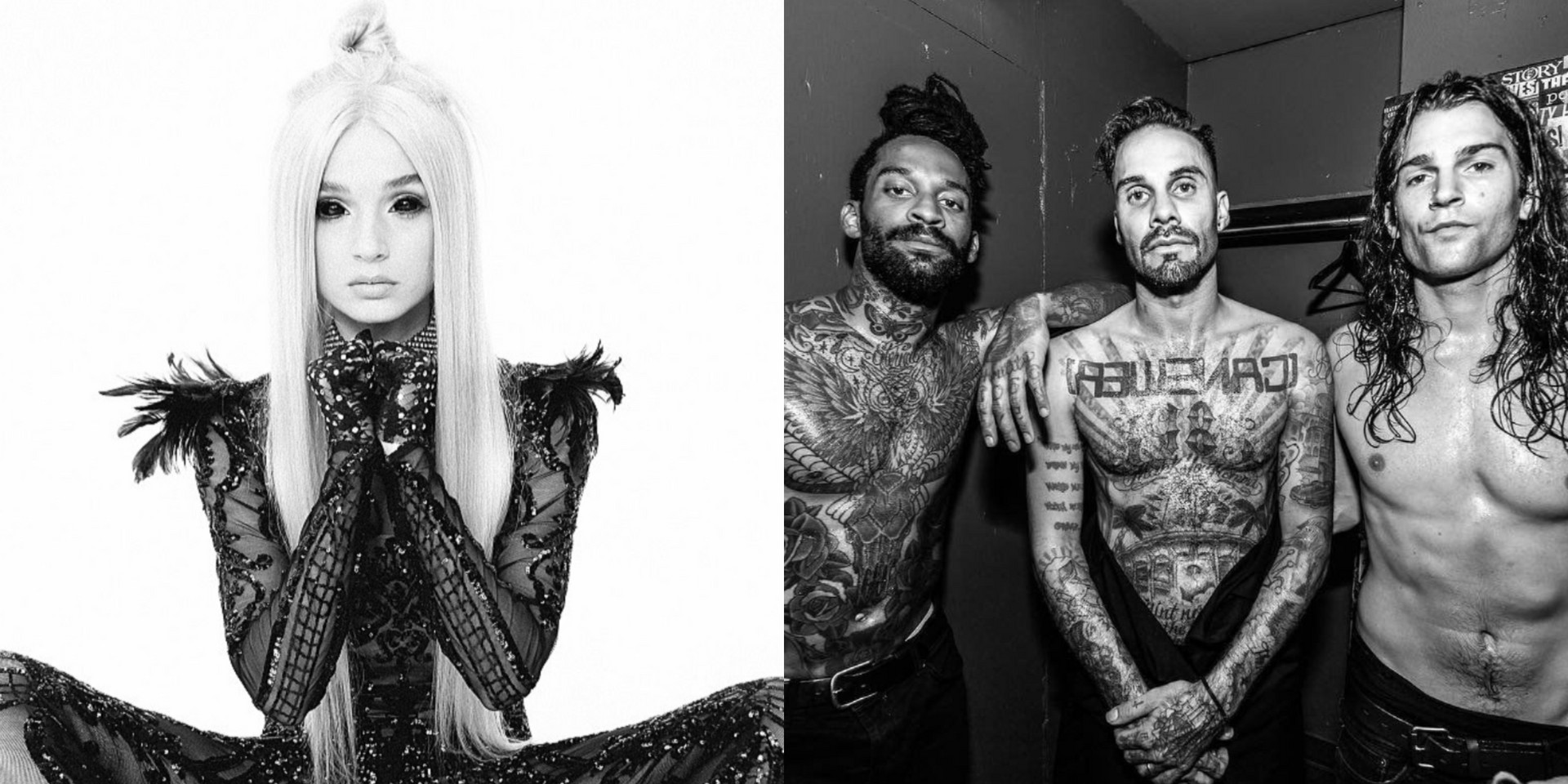POPPY and Fever 333 collaborate on heavy, perplexing track, 'Scary Mask' – listen 