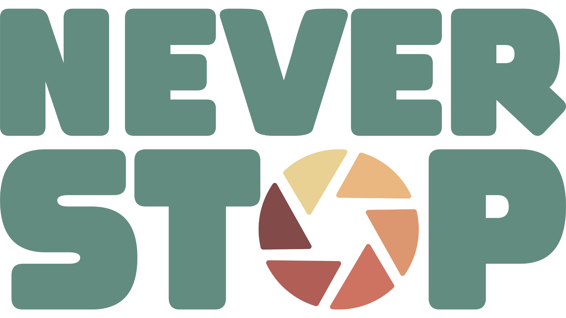 Never Stop logo