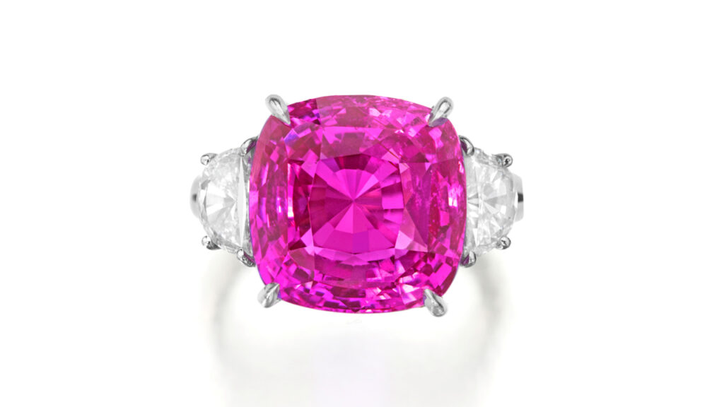 Pink Sapphire Ring