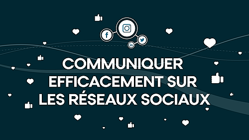 Représentation de la formation : COMMUNIQUER EFFICACEMENT SUR LES RESEAUX SOCIAUX