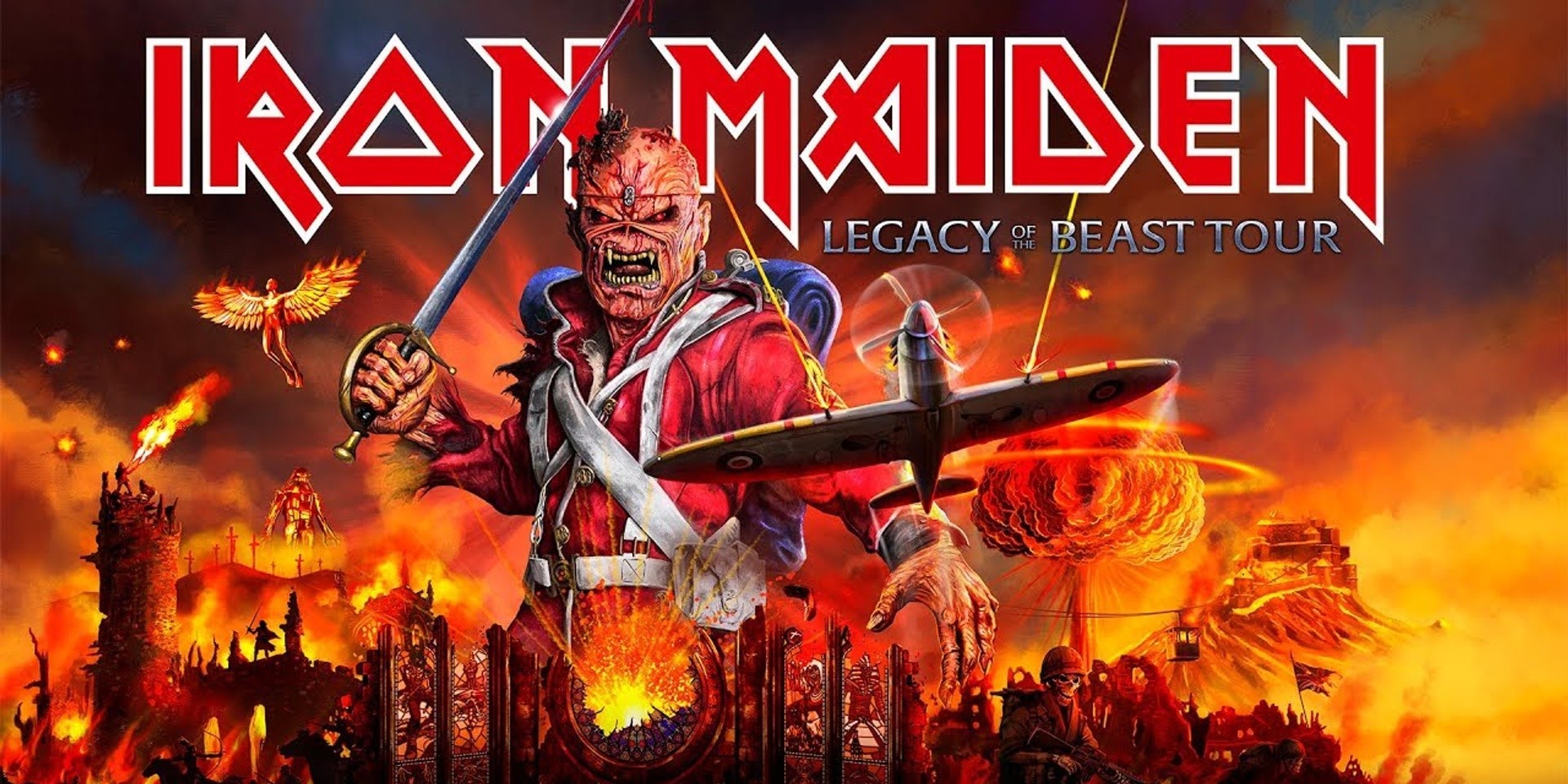 Iron Maiden to headline PULP Summer Slam XX: Judgement Day