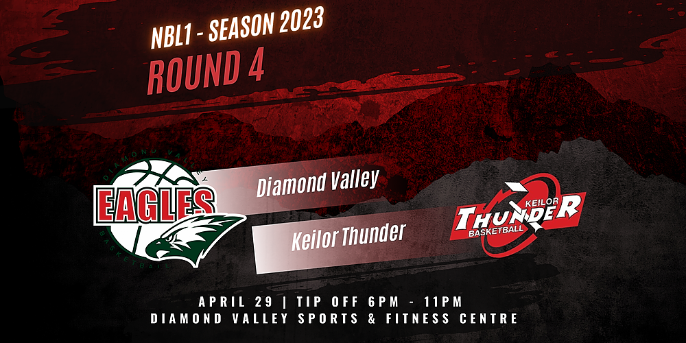 NBL1 Diamond Valley Eagles vs Keilor Thunder, Greensborough, Sat 29th ...