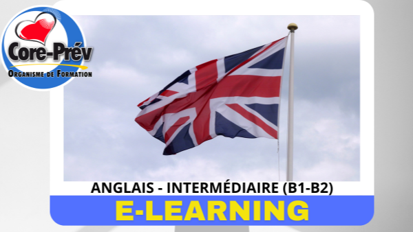 Représentation de la formation : ANGLAIS - INTERMÉDIAIRE (B1-B2)