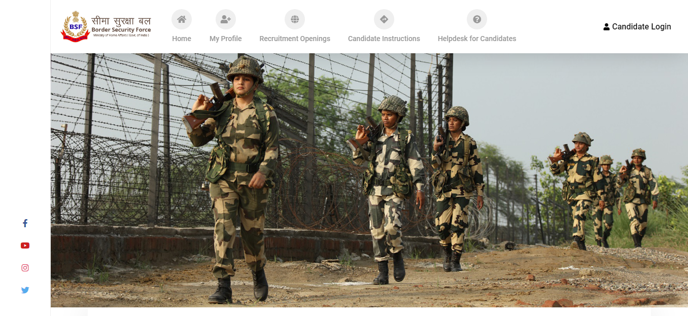 BSF official Website