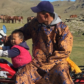 tourhub | YellowWood Adventures | Horse riding with Mongolian nomads 