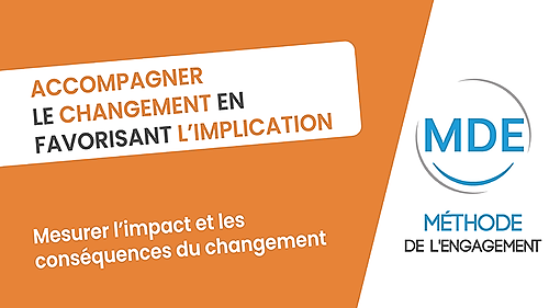 Représentation de la formation : ACCOMPAGNER LE CHANGEMENT EN FAVORISANT L’IMPLICATION