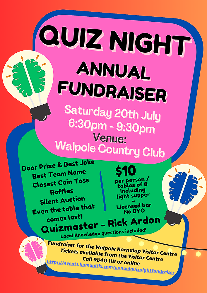 Annual Quiz Night Fundraiser 2024