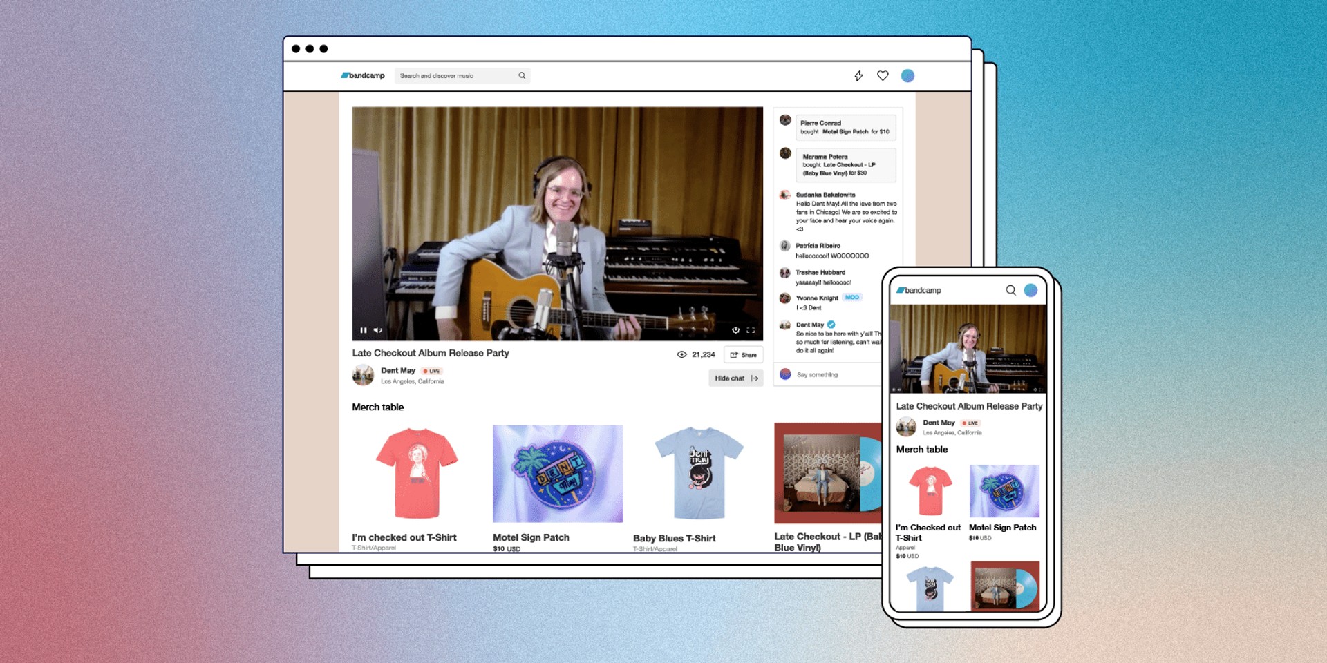 Bandcamp launches new paid livestream service 'Bandcamp Live'