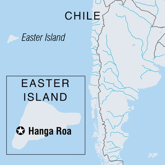 tourhub | Intrepid Travel | Easter Island (Rapa Nui) Short Break | Tour Map