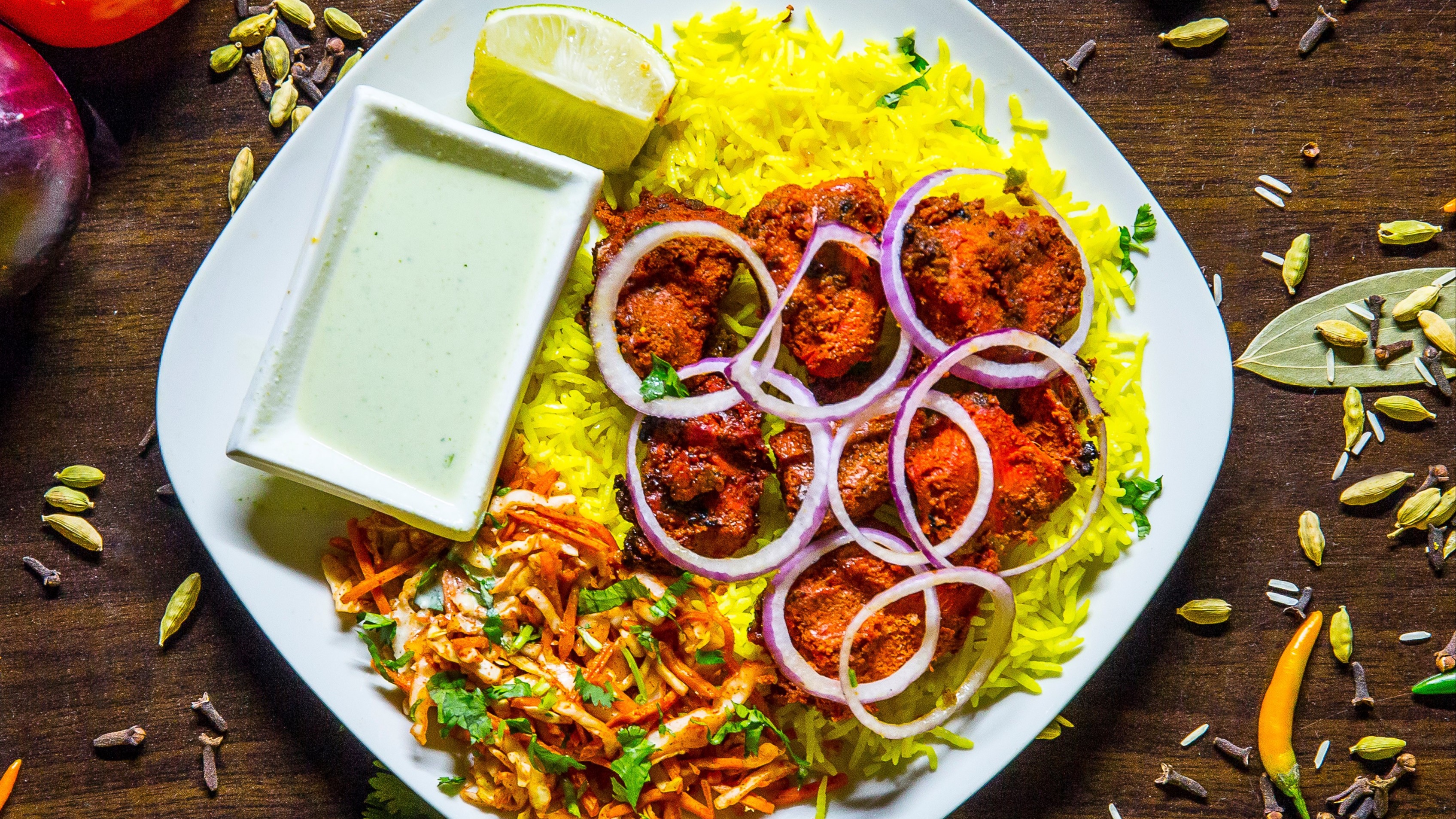 Raja Da Chicken Kabob (Boneless)