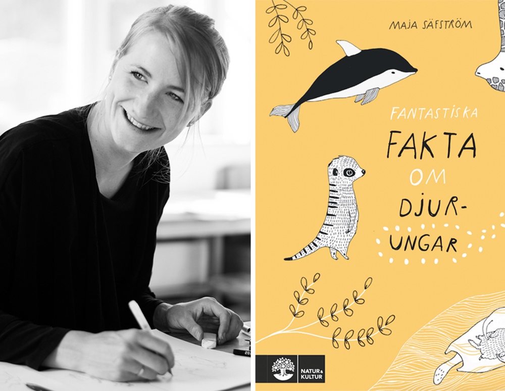 Arkitekten, illustratören och författaren Maja Säfström är årets mottagare av Carl von Linné-plaketten för bästa fackbok för barn eller ungdomar.